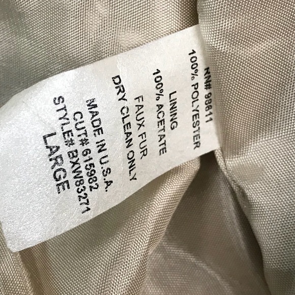 Women's Eight Sixty Faux Rabbit Fur Mock Neck Zip - Picture 5 of 8